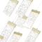Cwi Lighting Carolina LED Chandelier With Gold Leaf Finish 1090P40-10-620-O - alternate 2